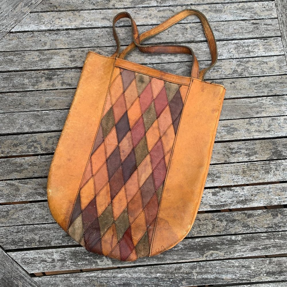 Vintage 60's leather bag